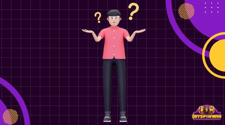 question mark and confused man icon 