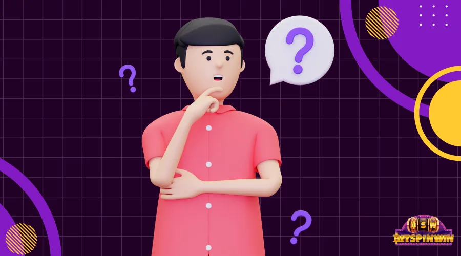 confused man and quest marks icon
