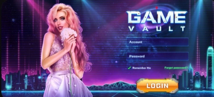game vault login page