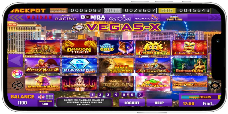 vegas x bonus