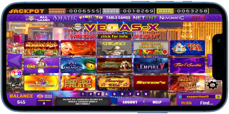 vegas x login
